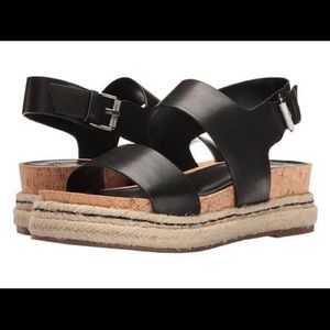 Marc Fisher LTD Black Leather ORIA 7M